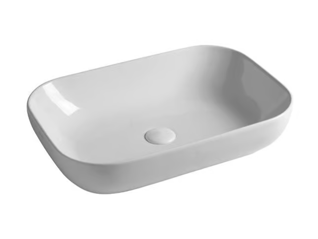 EASY 60 - Countertop rectangular washbasin _ GSG Ceramic Design